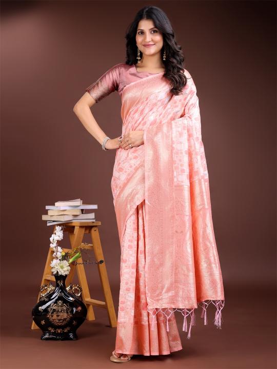 Dazira Mango Silk catalog linen sarees wholesale surat