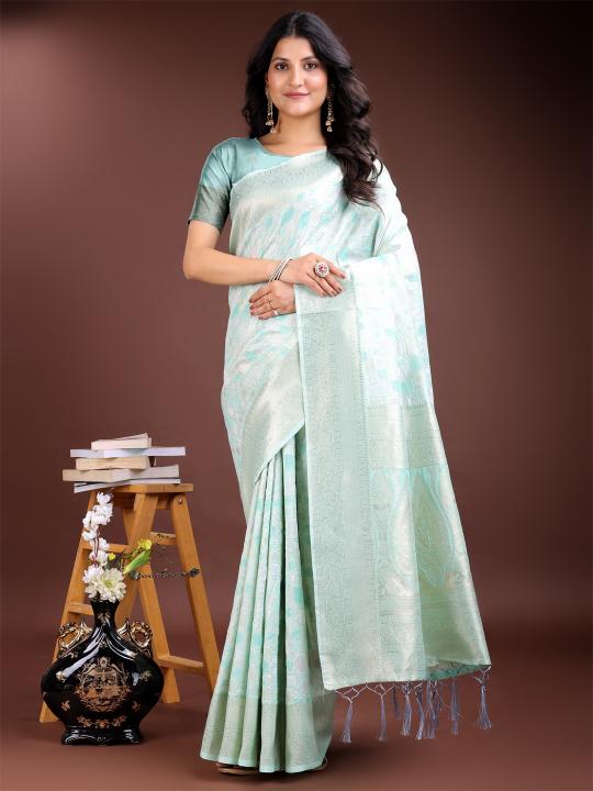 Dazira Mango Silk catalog linen sarees wholesale surat