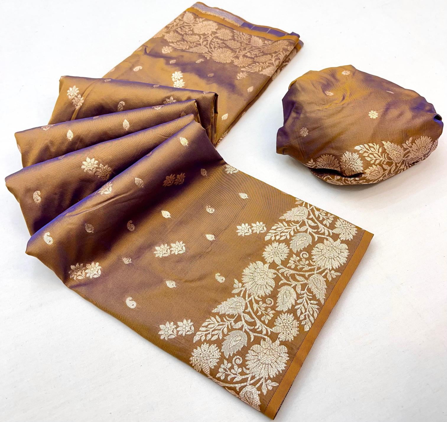 Dazira Pallavi catalog banarasi silk saree manufacturer in surat