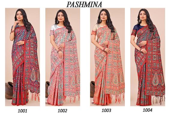 Dazira Pashmina catalog cheapest cotton sarees in india