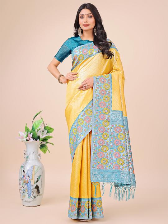 Dazira Plazzo Silk catalog saree fashion show india
