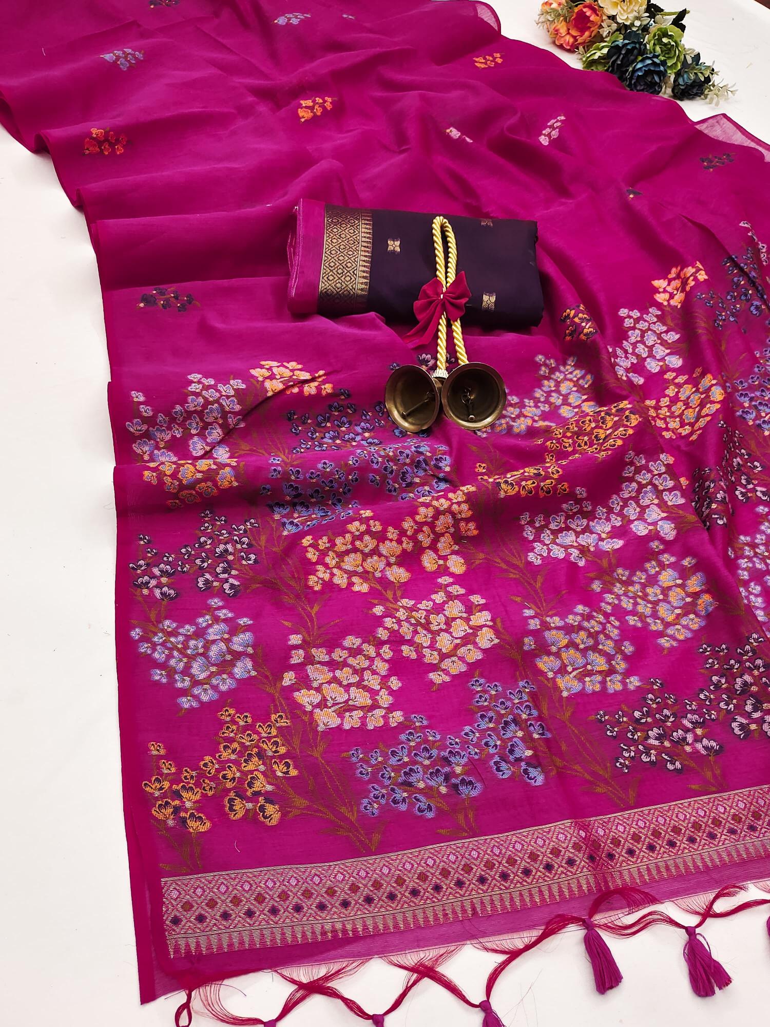 Dazira Premium soft muga Cotton vol 6 Catalog cheap wedding sarees online india