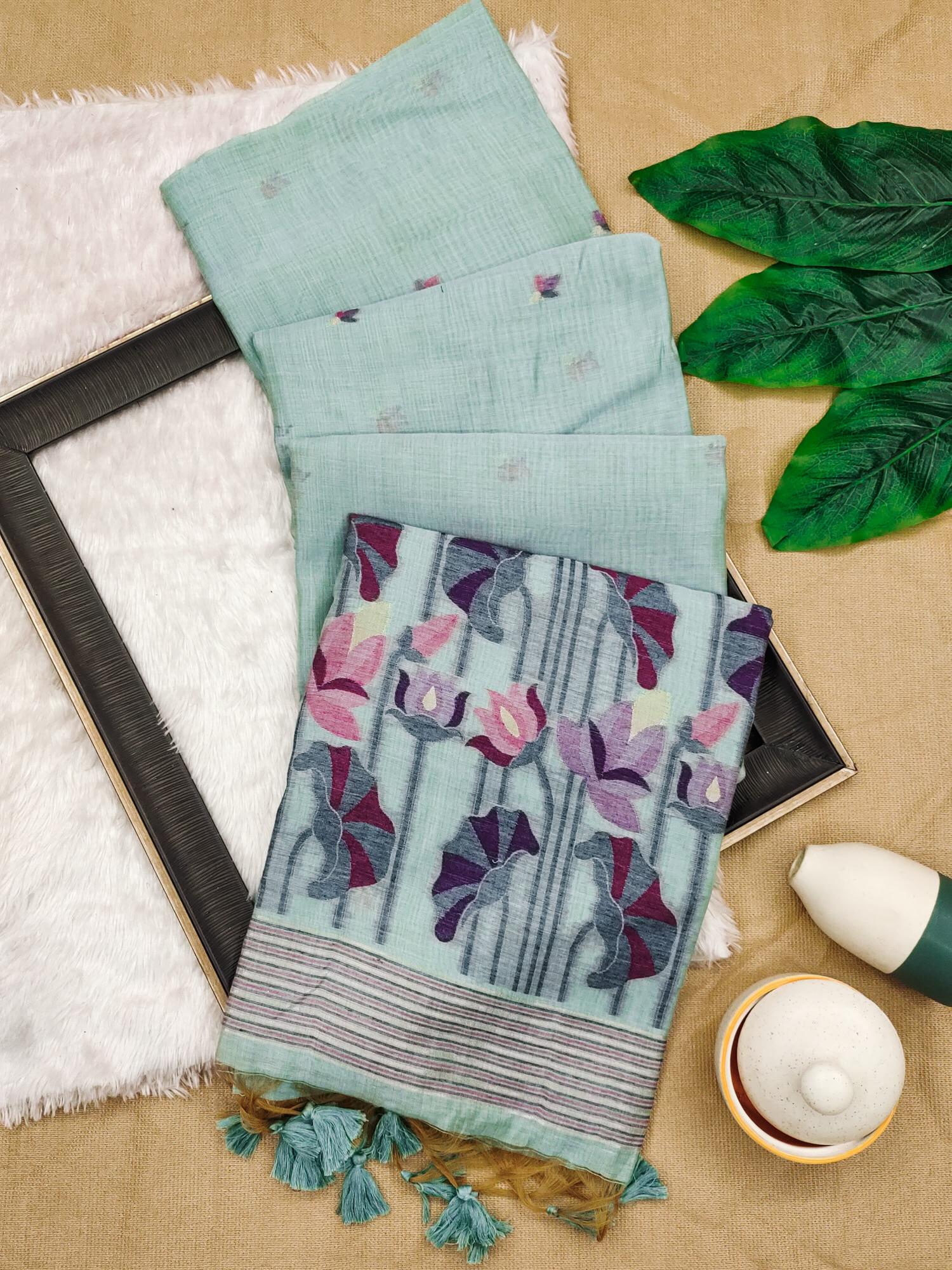 Dazira Premium soft muga Cotton vol 8 Catalog cotton saree wholesale market in surat