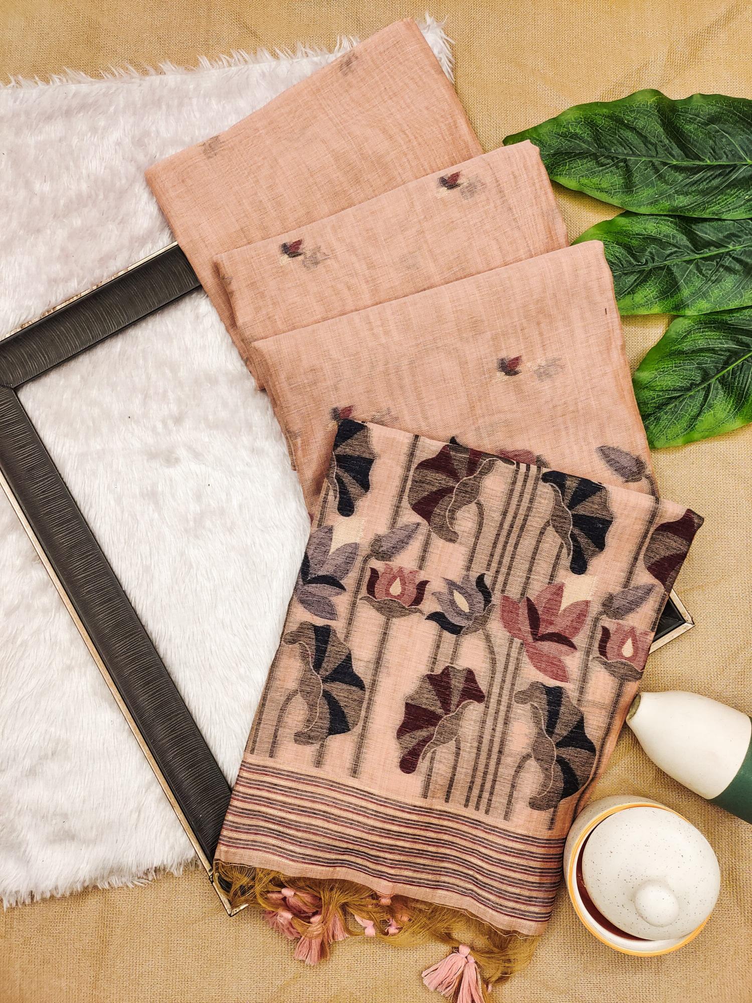Dazira Premium soft muga Cotton vol 8 Catalog cotton saree wholesale market in surat