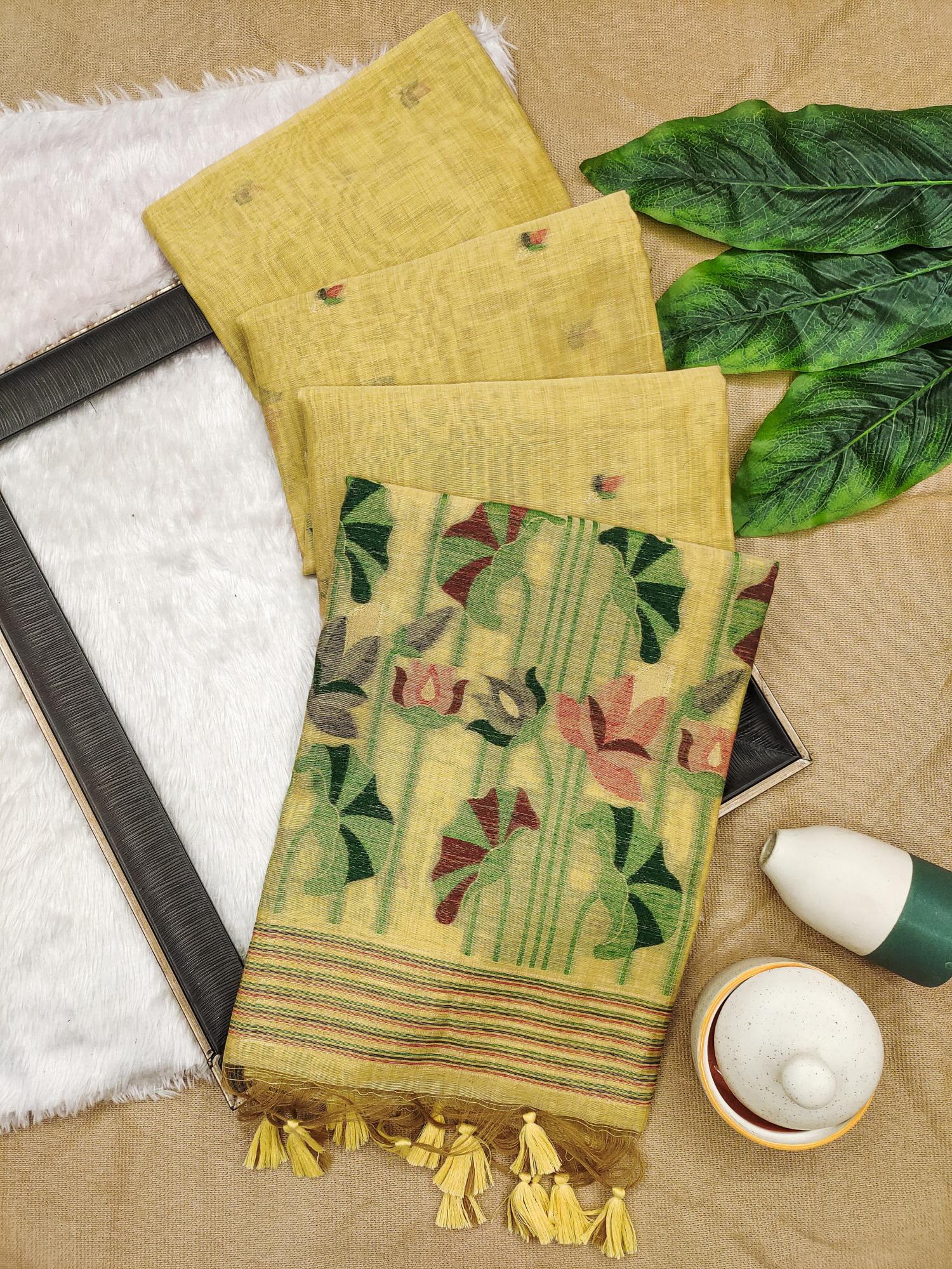 Dazira Premium soft muga Cotton vol 8 Catalog cotton saree wholesale market in surat