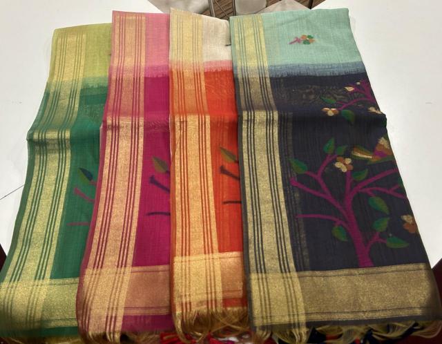 Dazira Premium soft muga Cotton vol 9 Catalog best saree shop in bombay market surat