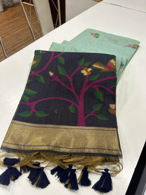 Dazira Premium soft muga Cotton vol 9 Catalog best saree shop in bombay market surat