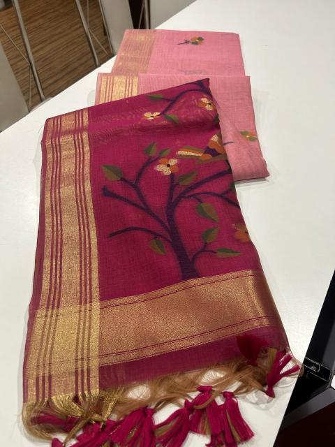 Dazira Premium soft muga Cotton vol 9 Catalog best saree shop in bombay market surat