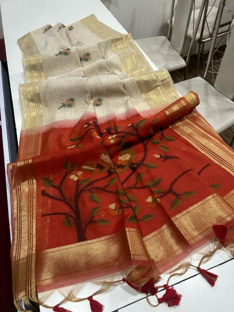 Dazira Premium soft muga Cotton vol 9 Catalog best saree shop in bombay market surat