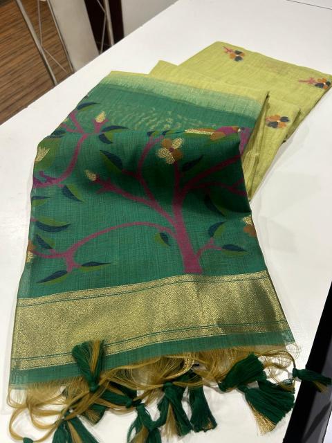 Dazira Premium soft muga Cotton vol 9 Catalog best saree shop in bombay market surat