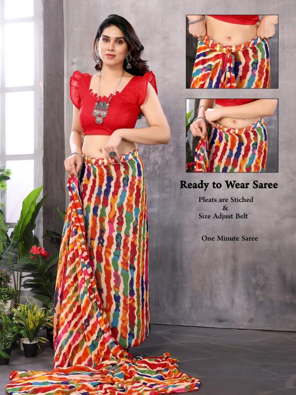 Dazira Printed Georgette Catalog surat wholesale bazaar saree