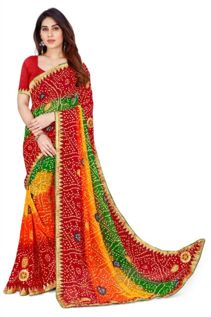 Dazira Pure Georgette catalog saree fabindia india