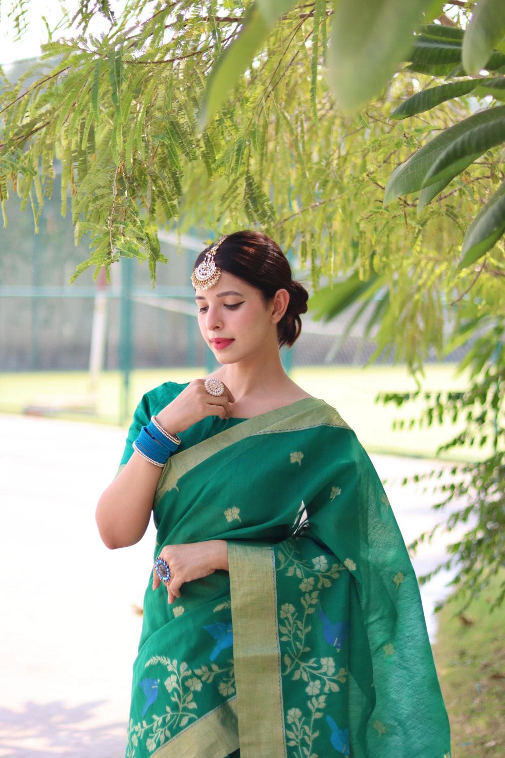 Dazira Pure Linen Silk catalog best saree shop in surat