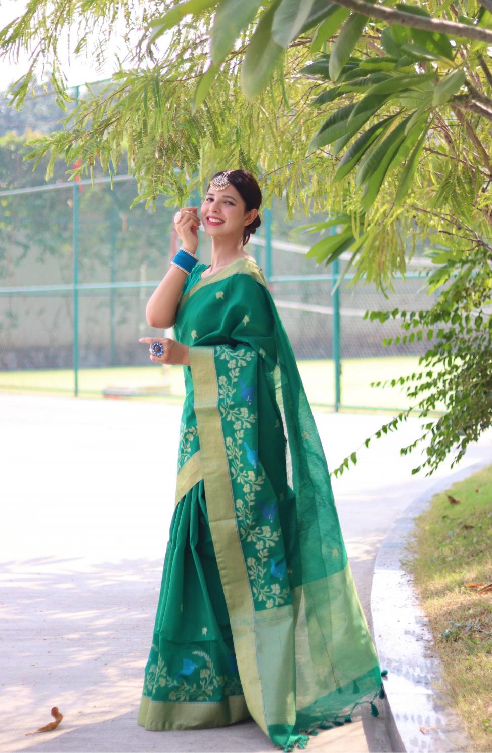 Dazira Pure Linen Silk catalog best saree shop in surat