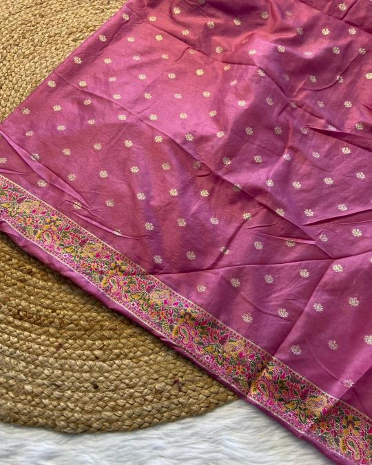 Dazira Pure n Soft Rajwadi pashmina Vol 3 Catalog fancy saree wholesale surat