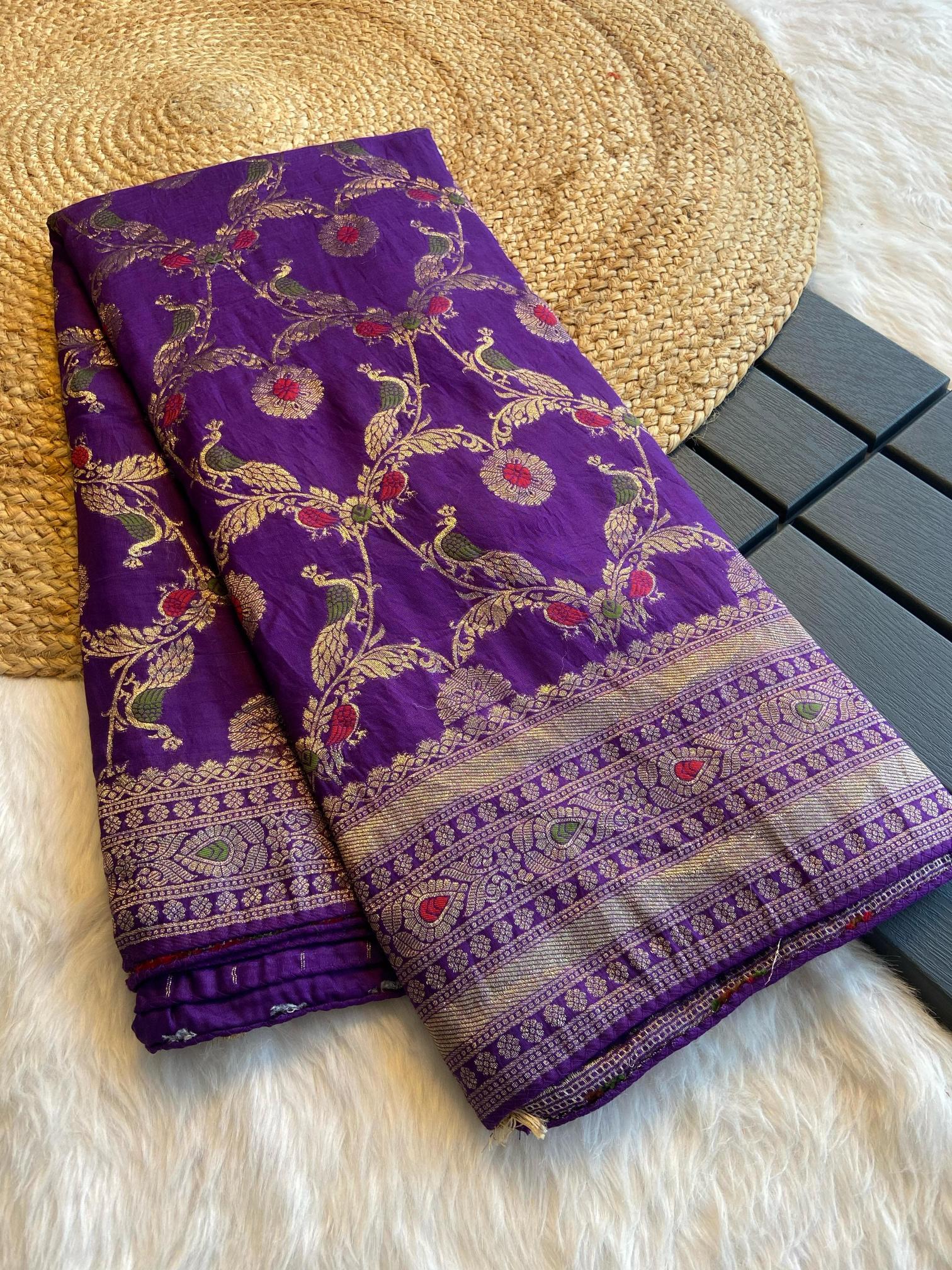 Dazira Pure Soft and Self weaved Russian cotton silk Vol 4 Catalog bridal saree surat