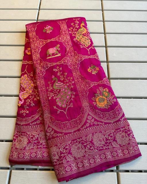 Dazira Pure Soft Banarasi Matka Silk Vol 4 catalog saree online purchase in india