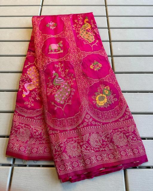 Dazira Pure Soft Banarasi Matka Silk Vol 4 catalog saree online purchase in india