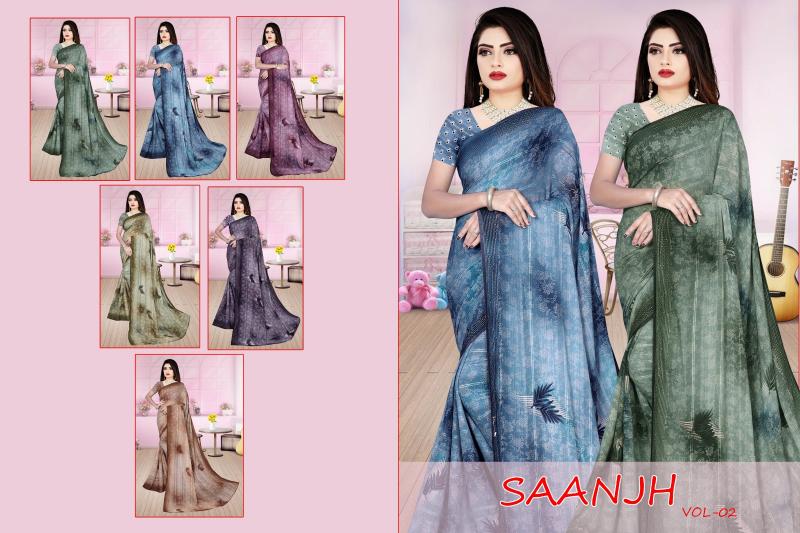 Dazira Saanjh catalog saree wholesale manufacturers in india