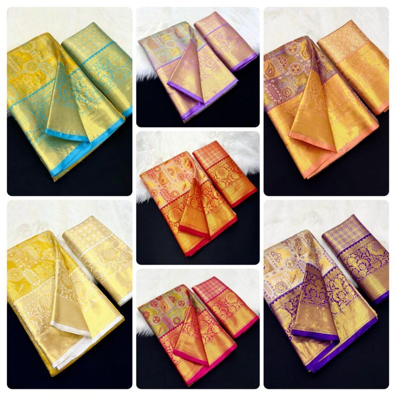 Dazira Sketch Vol 4 catalog kanjivaram saree in surat