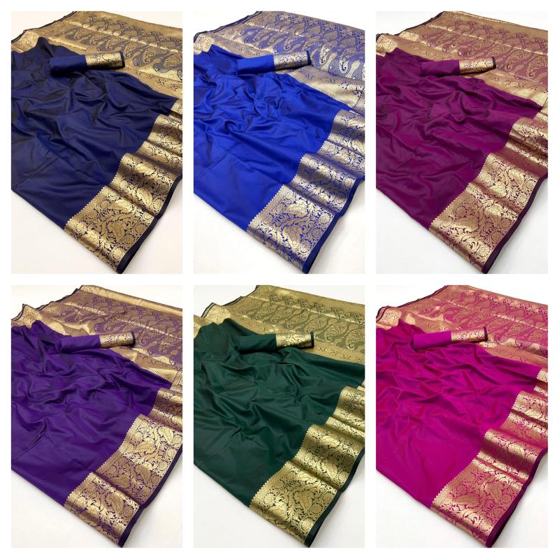 Dazira Soft And Premium banarasi catalog candid public saree india