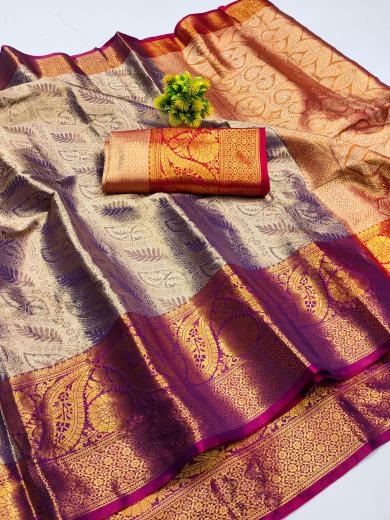 Dazira Soft Banarsi Silk catalog golden banarasi saree price in india