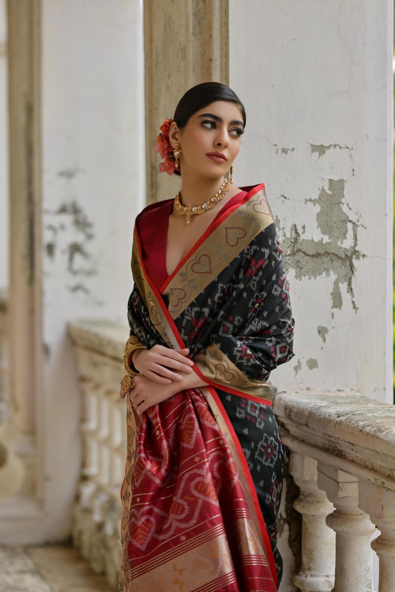 Dazira Soft Desi Raw silk catalog model india saree