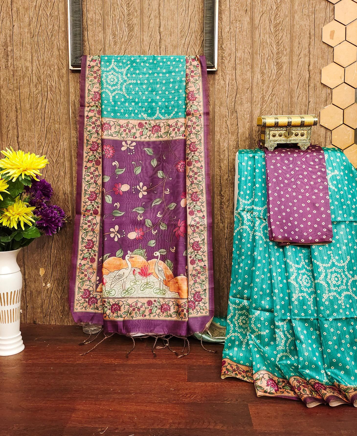 Dazira Soft Desi Raw silk Vol 2 catalog surat silk saree