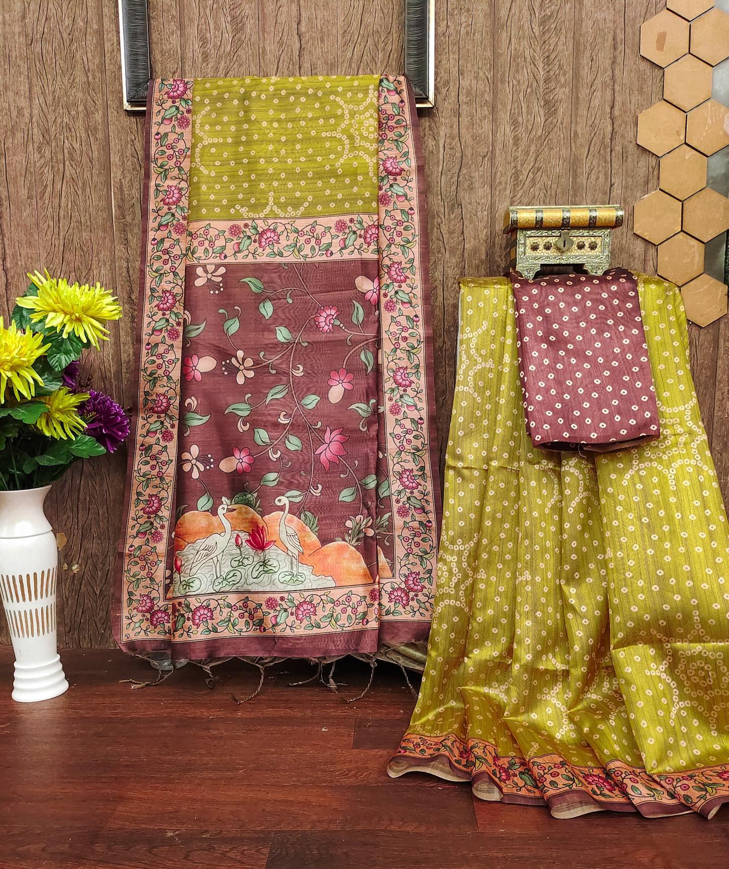 Dazira Soft Desi Raw silk Vol 2 catalog surat silk saree