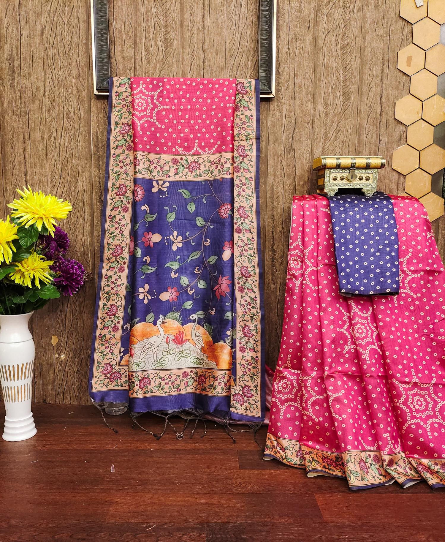 Dazira Soft Desi Raw silk Vol 2 catalog surat silk saree
