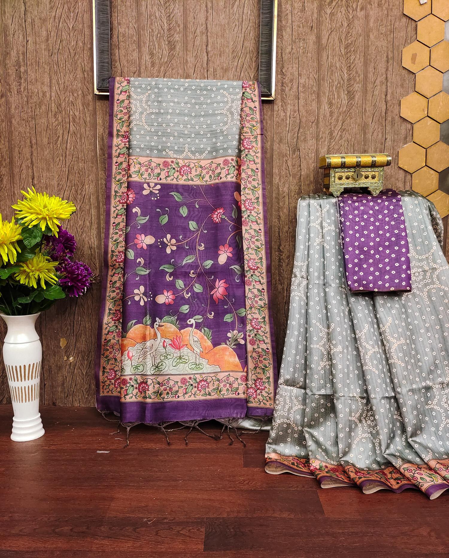 Dazira Soft Desi Raw silk Vol 2 catalog surat silk saree