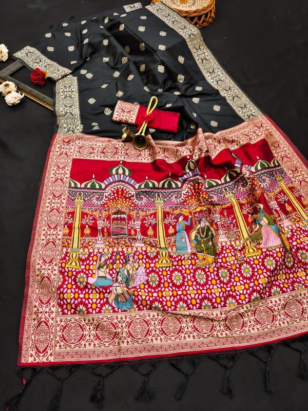 Dazira Soft Raw Silk catalog sana silk sarees manufacturers surat