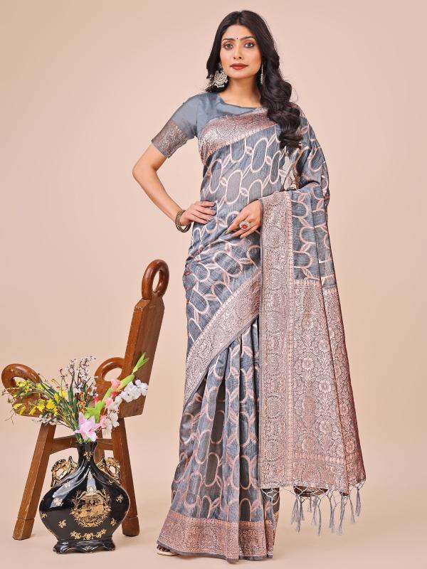 Dazira Surtal catalog best linen saree brands in india
