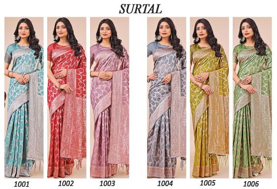 Dazira Surtal catalog best linen saree brands in india