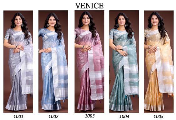 Dazira Venice catalog saree manufacturer in surat india