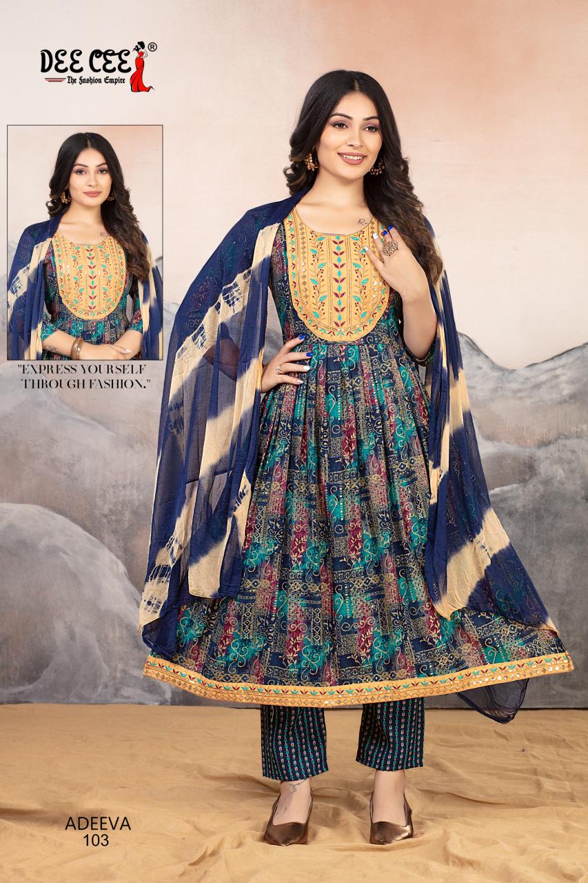 Deecee Adeeva catalog top 20 kurti brands in india