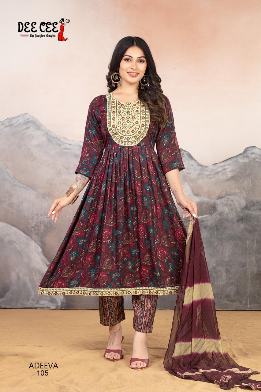 Deecee Adeeva catalog top 20 kurti brands in india