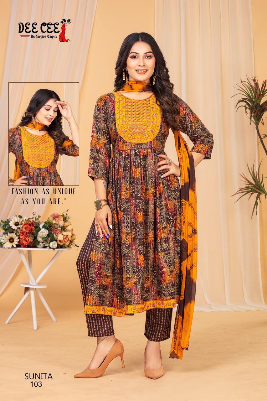 Deecee Sunita catalog buy catalogue kurtis online india 
