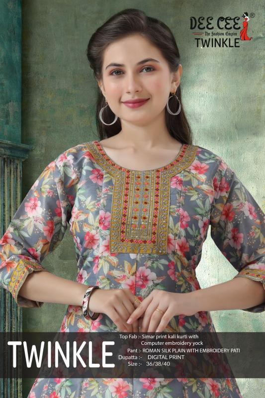 Deecee Twinkle catalog online long kurti india