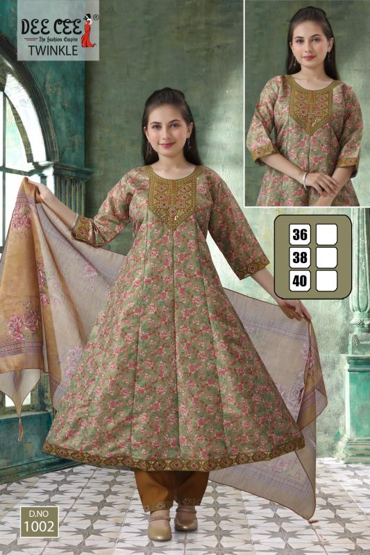 Deecee Twinkle catalog online long kurti india