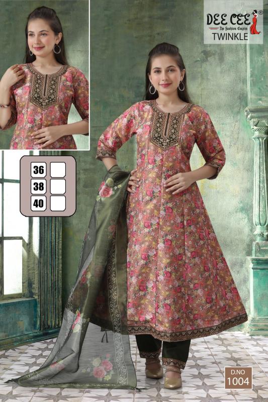 Deecee Twinkle catalog online long kurti india