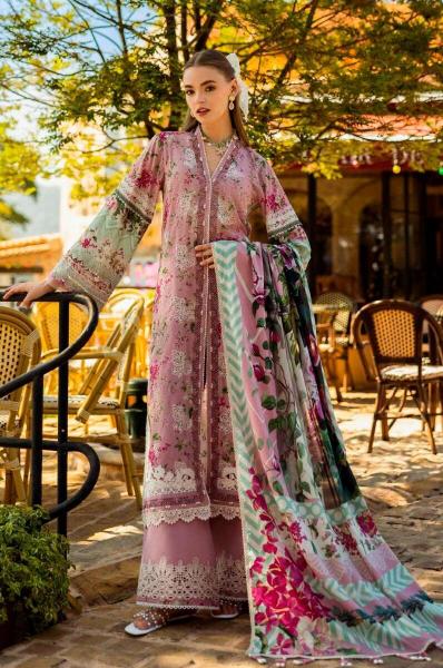 Deepsy Elaf Chikankari Premium Lawn 25 Catalog Chiffon Dupatta original pakistani suits in delhi