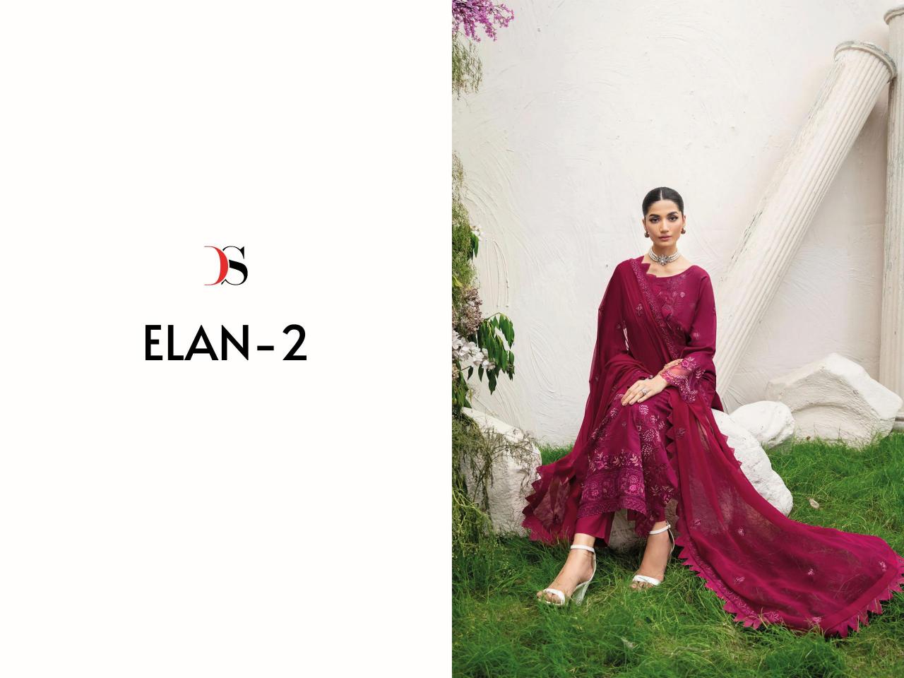 Deepsy Elan Lawn 25 Vol 2 Catalog ladies pakistani suits hd