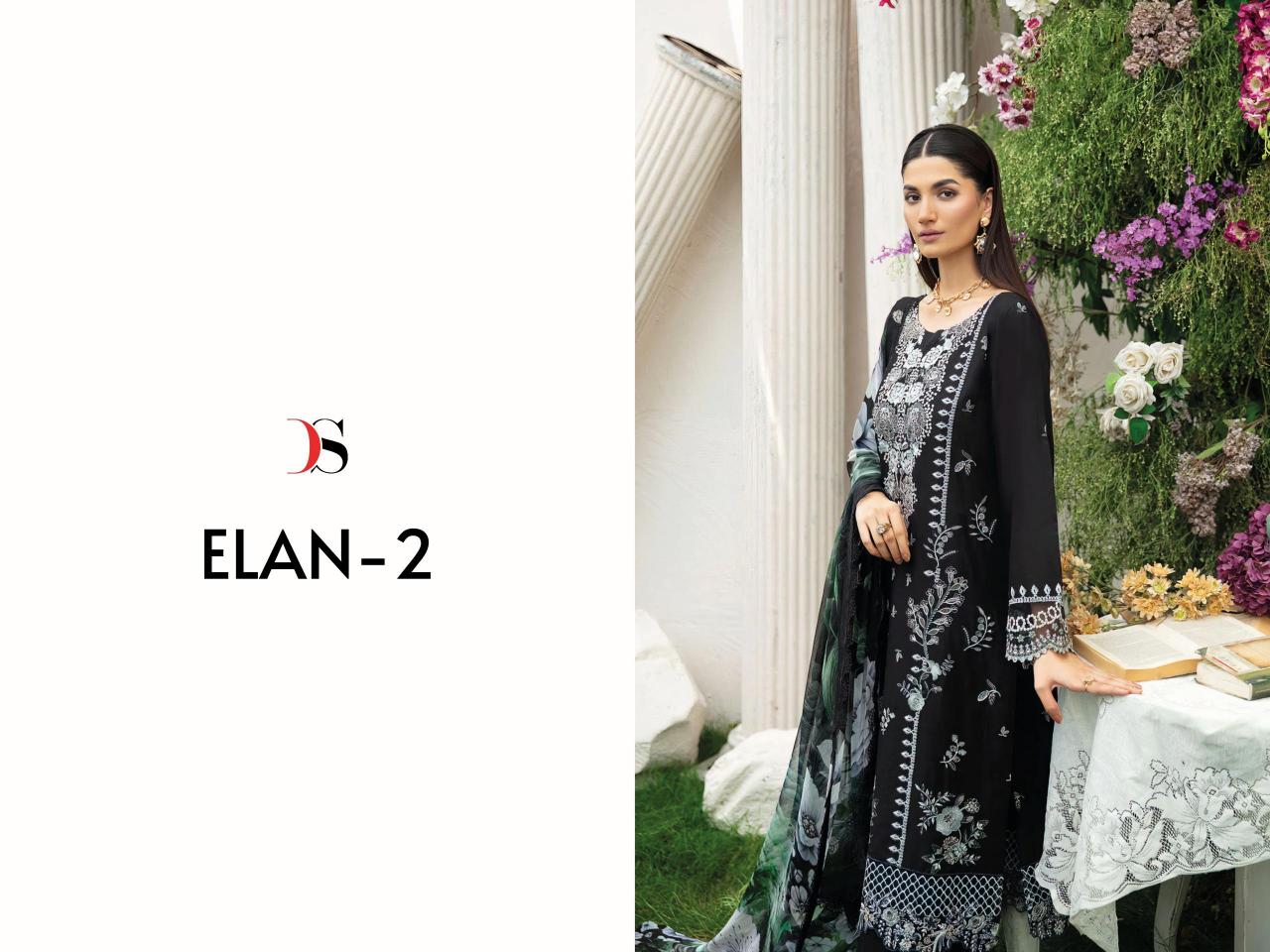 Deepsy Elan Lawn 25 Vol 2 Catalog ladies pakistani suits hd