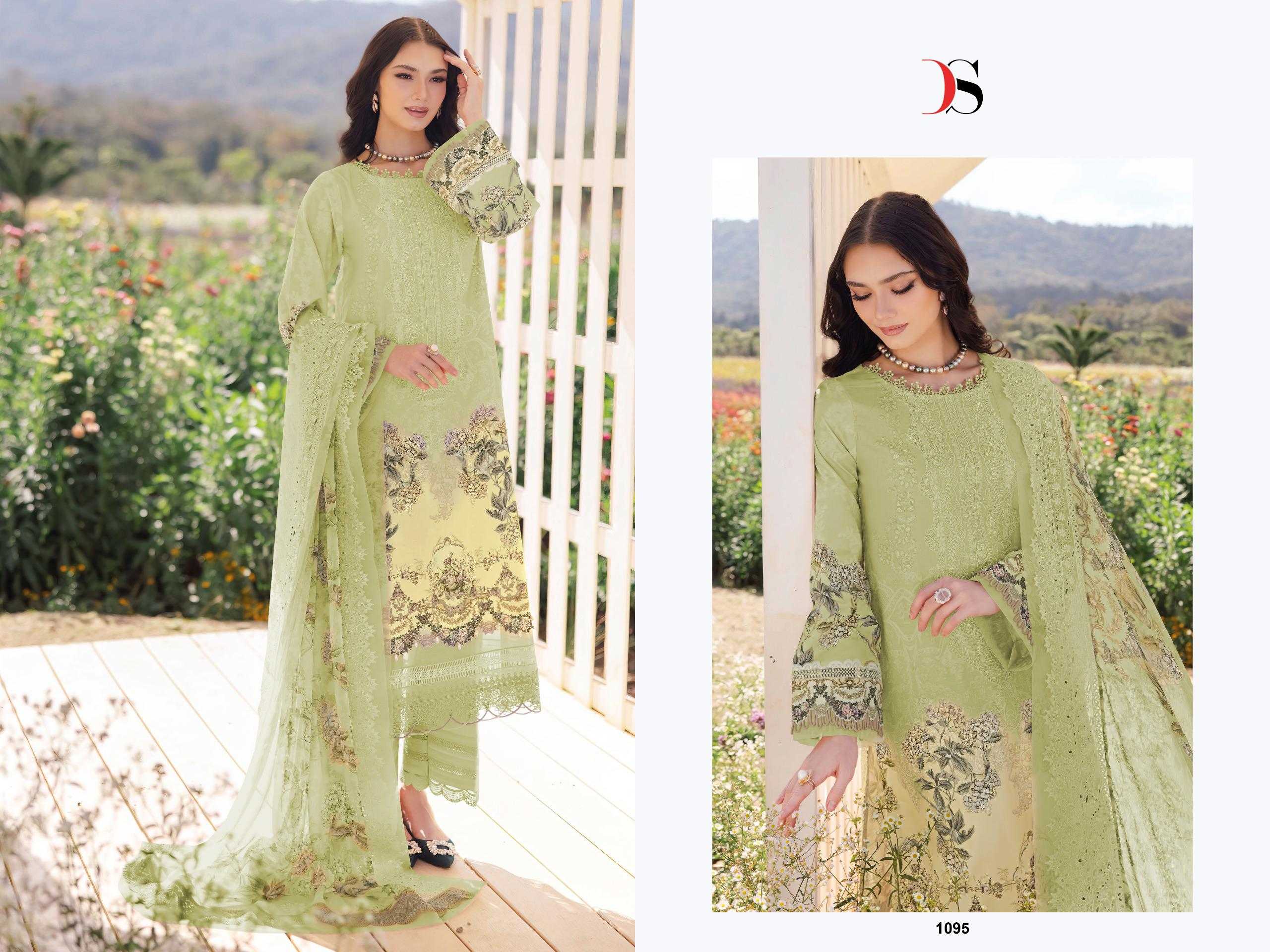 Deepsy Jade Niddle Wonder 25 catalog Cotton Dupatta pakistani suits online boutique