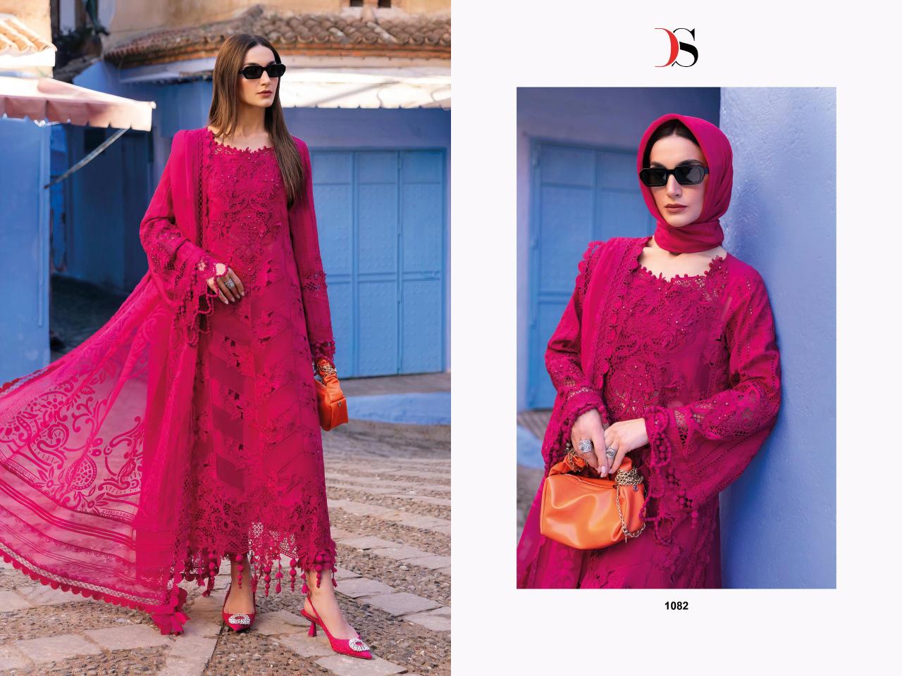 Deepsy Maria B Voyage Lawn 25 catalog Cotton Dupatta pakistani wedding suits in london