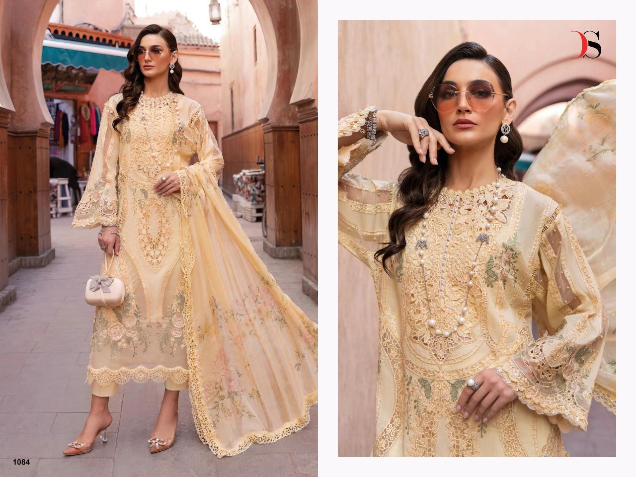 Deepsy Maria B Voyage Lawn 25 catalog Cotton Dupatta pakistani wedding suits in london