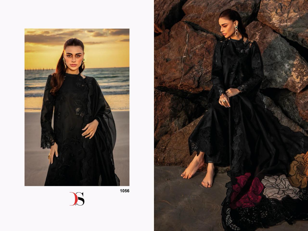 Deepsy Qalamkar 25 Vol 2 catalog pakistani party wear salwar suits designer west