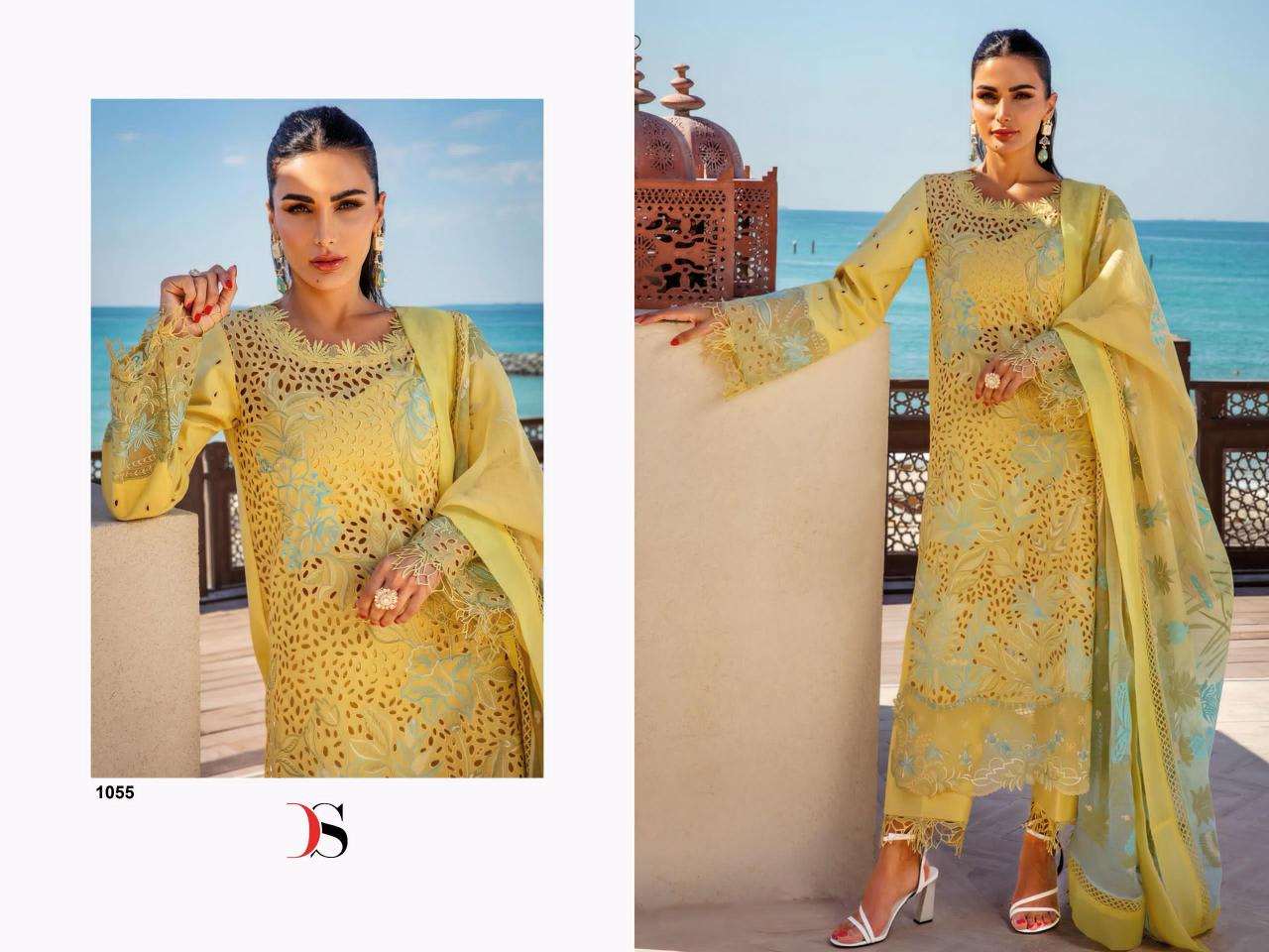 Deepsy Qalamkar 25 Vol 2 catalog pakistani party wear salwar suits designer west