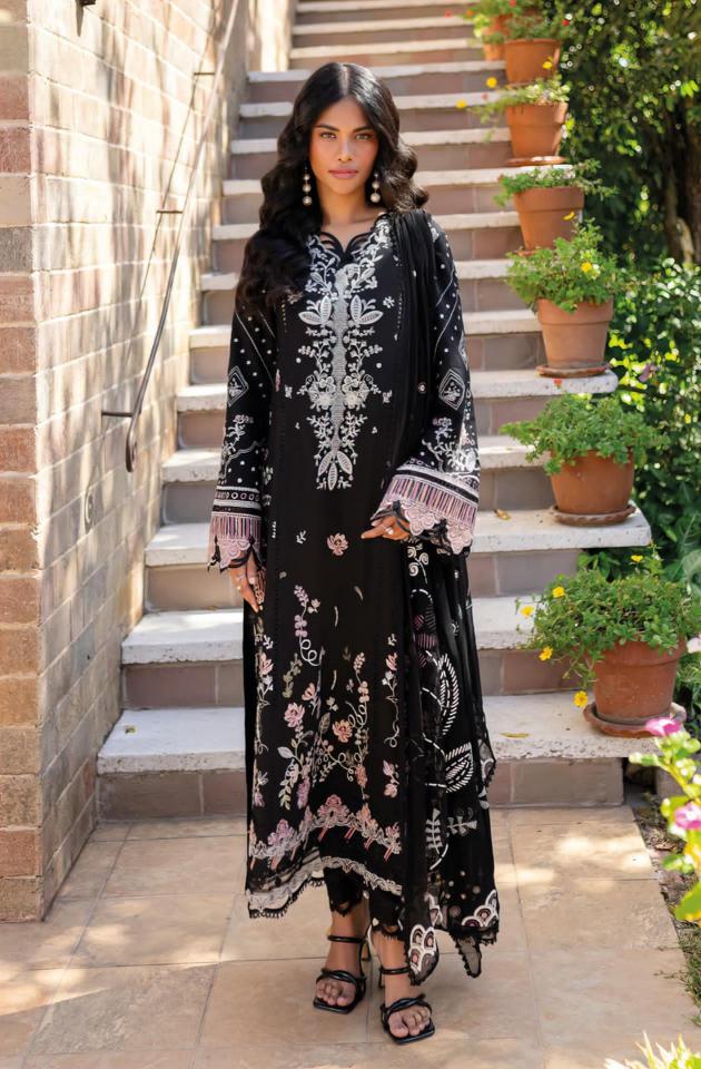 Deepsy Rangrasiya Premium Lawn 25 Catalog Chiffon Dupatta online pakistani suits original in india